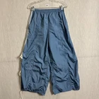Daily Practice Anthropologie Women's Small Blue Polyamide Bowline Parachute Pant