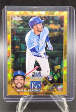 2023 Topps Chrome Sapphire Maikel Garcia Gold Refractor RC 25/50 Royals #USCS144