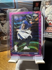 2025 Topps Chrome #22 Zay Flowers Pink Refractor /250