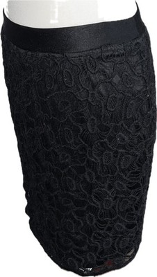 3Suisses original Damen Rock Spitze NEUwertig Gr.36 schwarz UVP 29,99  