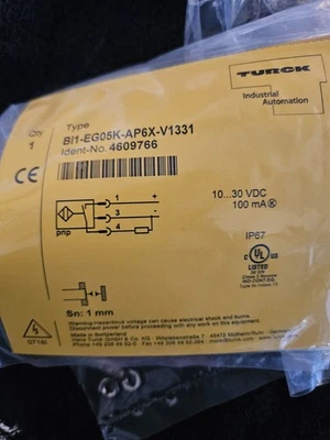 Turck BI1-EG05K-AP6X-V1331 BI1-EG05K-AP6X-V1331 Inductive Sensor — General Accessories