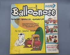 Vintage rare Venus Balloonose balloon toy coloring kit clowns 1960 unused complt
