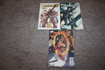 Agent X #13 14 & 15 Comic Lot Marvel 2003 Deadpool Walkin Parts 1-3 Gail Simone