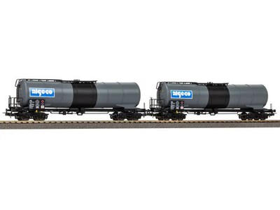 PIKO Set mit 2x Kesselwagen ALGECO SNCF Ep. VI - HO 1/87 - PIKO 28316