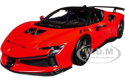 FERRARI SF90 XX STRADALE RED 1/24 DIECAST MODEL CAR BY BBURAGO 26032