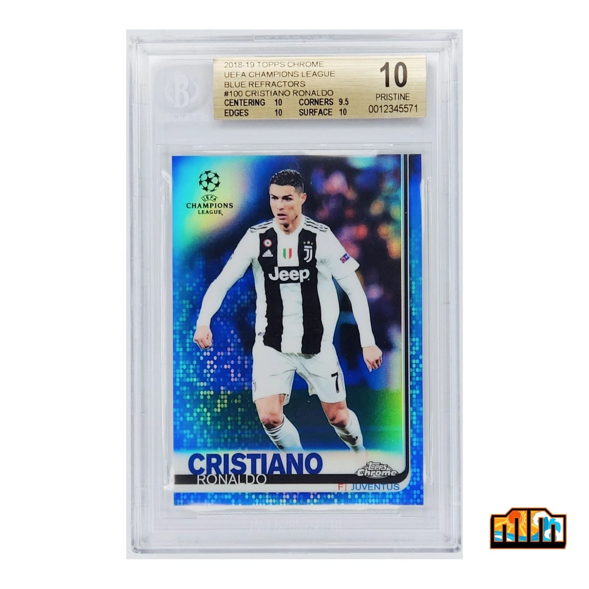 Topps Cristiano Ronaldo Soccer Sports Trading Card Singles | eBay