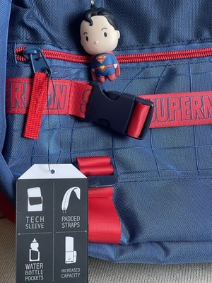 SUPERMAN 2025 - Bioworld Laptop Tech Backpack + Superman Bag  display picture 2