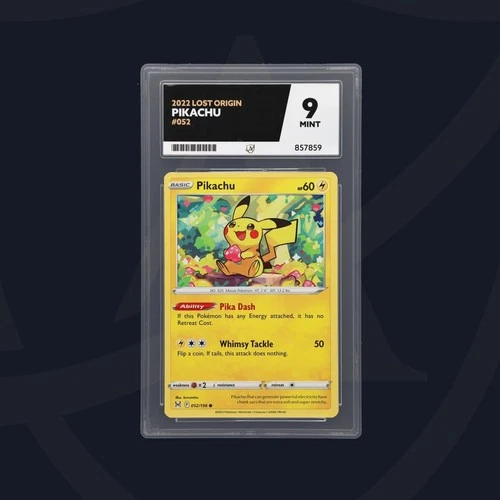 Pokemon ACE 9 MINT Pikachu 052/196 Lost Origin 2022