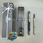 MB StarWalker Midnight Blue Resin Rollerball Pen Platinum Trim w/Box CHEAPS — photo 1