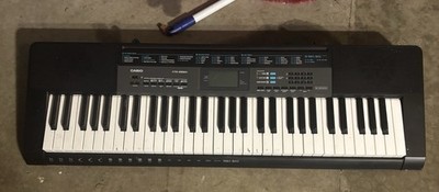 Casio CTK-2500 Black 61-Key Portable Digital Effects Electronic Keyboard