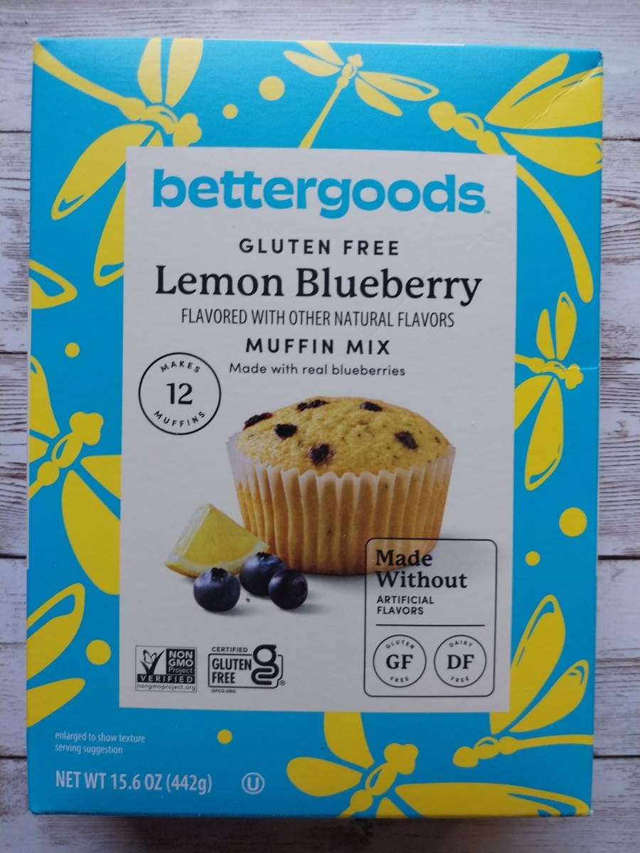 Blueberry様　1本　クリーム　10包 Bettergoods Gluten Free Muffin Mix LEMON BLUEBERRY ~ BB 05