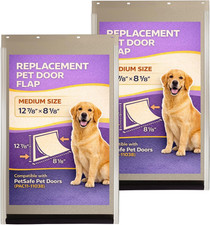 PAC11-11038 Dog Door Replacement Flaps for Dogs and Cat, Doggy Doggie Pet Flap R