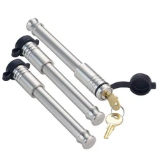 InfiniteRule Security 61673 | 3 Pack, Keyed Alike, Receiver Locks for 3 Rece...