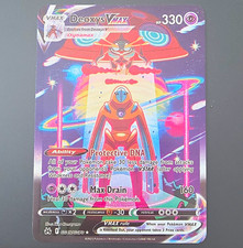 Pok�mon TCG Deoxys VMAX GG45/GG70 Crown Zenith Galarian Gallery Holo EN 330HP