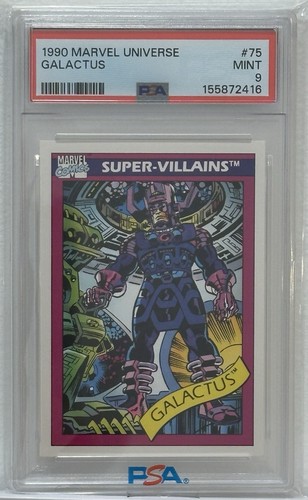 1990 Impel Marvel Universe Galactus Card #75 PSA 9 Mint