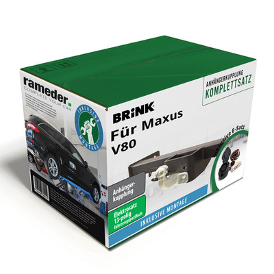 Brink Anhängerkupplung starr & 13poliger ECS E-Satz für Maxus V80 01.16- AHK