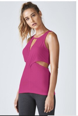 NWT! Fabletics Janel Tank Size XS/4 Pink