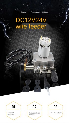 DC12V/24V Gas Shielded Welding Wire Feeder MIG MAG Welding Machine Connector - Picture 6 of 8