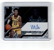 Maxwell Lewis 2023-24 Donruss Elite Pen Pals Auto #PP-MLL Autograph Lakers