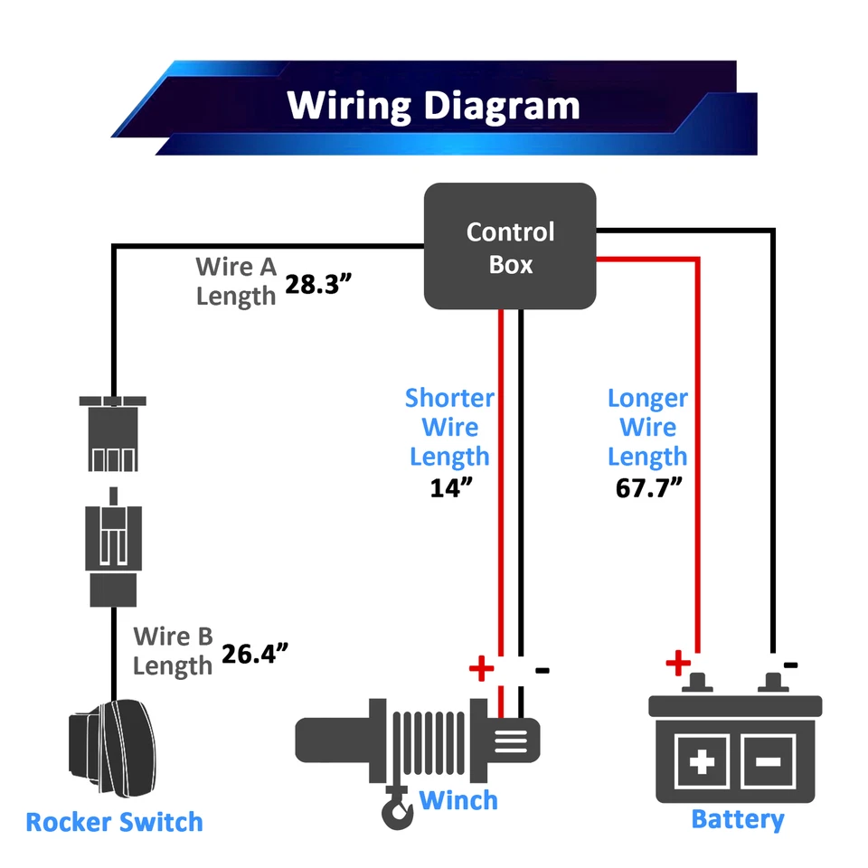 Kit de montaje de cabrestante eléctrico 4500 lb 12 V para Polaris RZR Trail S 900/1000 2020-2024 Foto 2 de 4