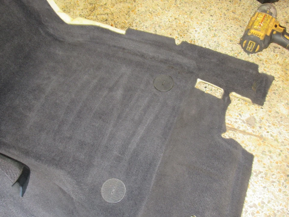 BMW F10 M5 550I 535I 528I 2013-2016 alfombra de piso delantero climatización 4 zonas OEM 14491 Foto 4 de 4