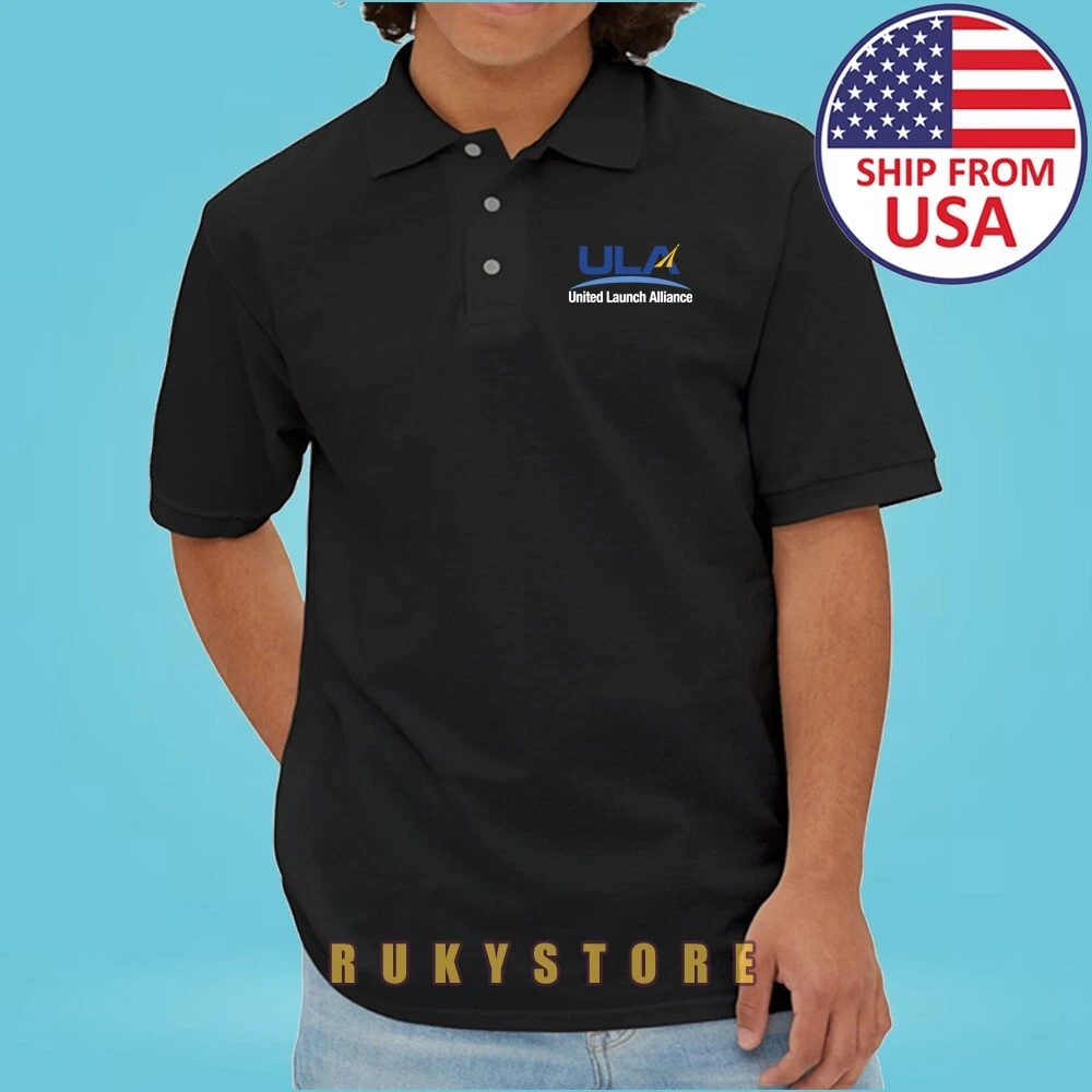 ULA United Launch Alliance Men's Printed Black Size S-3XL