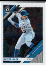 2019 Donruss Optic #165 Javier Baez Chicago Cubs