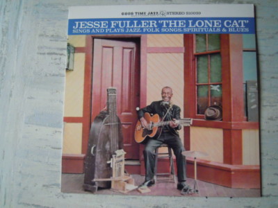 Jesse Fuller - ''THE LONE CAT'' (LP) Press USA 1990 Reissue NEU