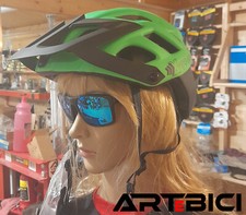 CASCO BICI REGOLABILE BRN MTB ENDURO XRANGER VERDE FLUO TAGLIA L mis. 58-61 cm