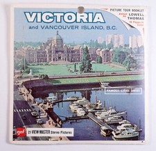 View-Master Victoria  Vancouver Island BC 3 reel packet/booklet A015