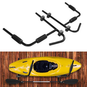 2pcs hanger kayak surfboard bracket rack mount steel storage