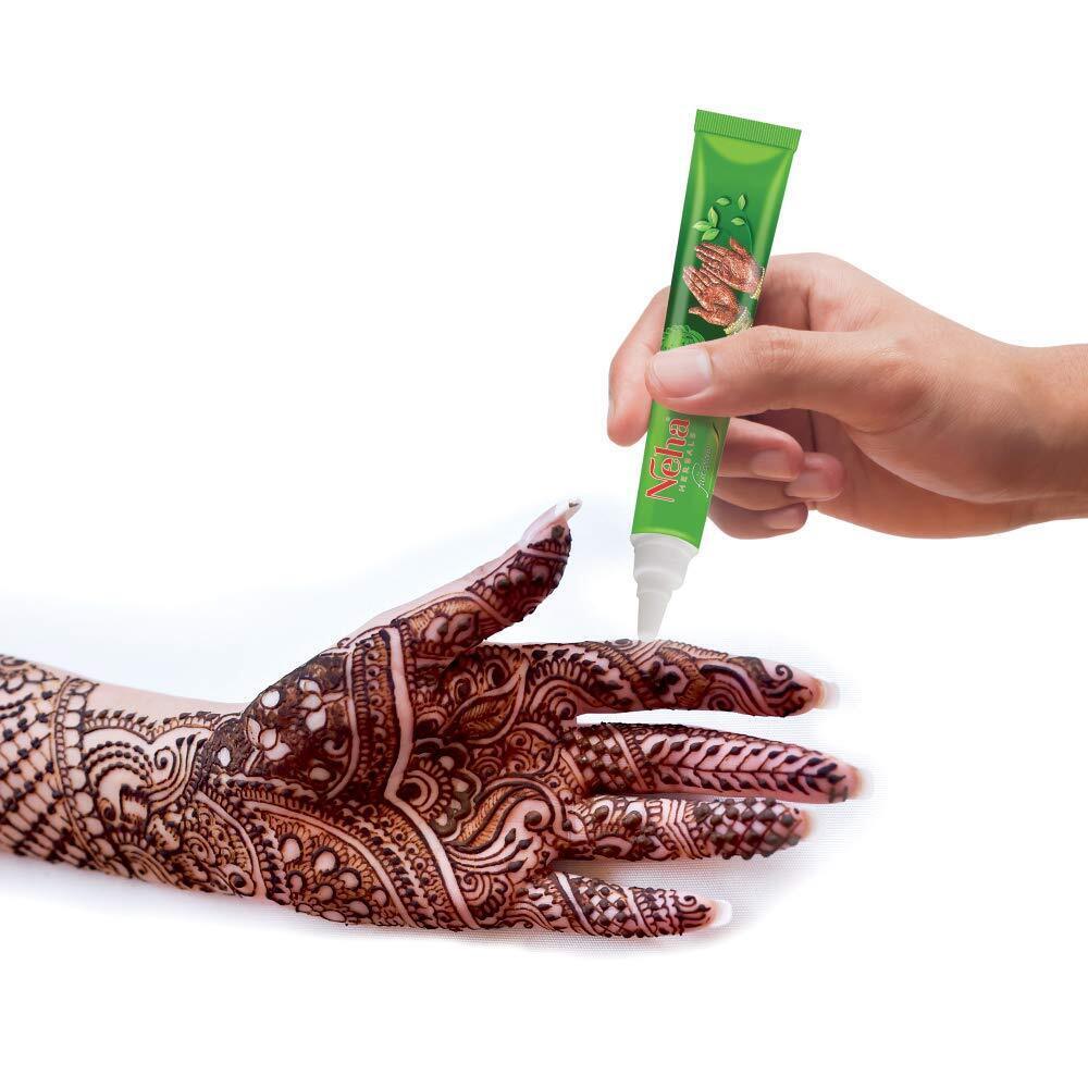 20 X Best Neha Herbal Fast Henna Mehandi Cones Strong Dark RED Tubes ...