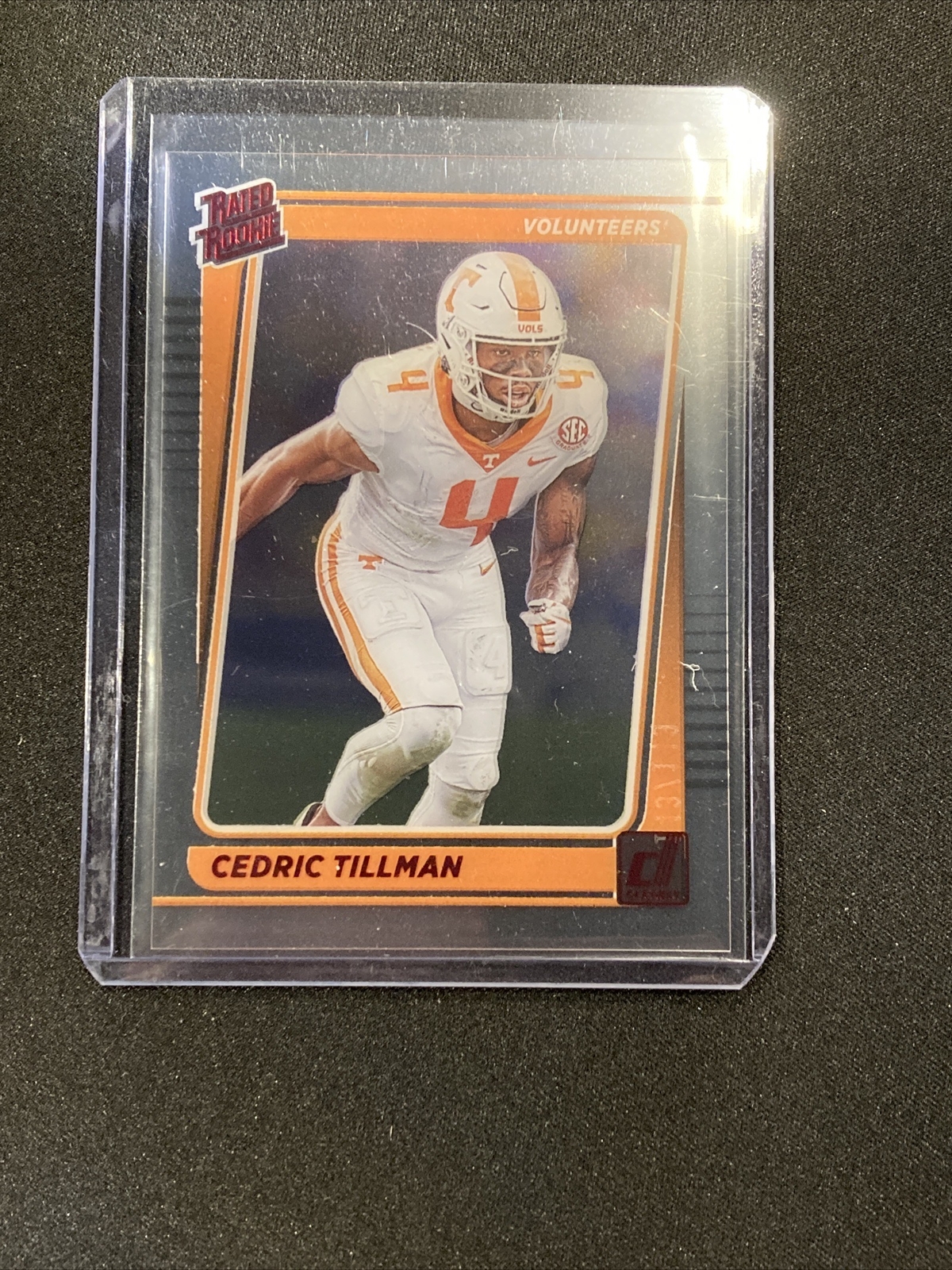Cedric Tillman Panini Chronicles Draft Picks Clearly Donruss #46 Red