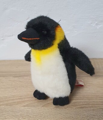 Teddy Hermann Penguin 18cm Excellent Condition Vintage Original HTF Antique Rare