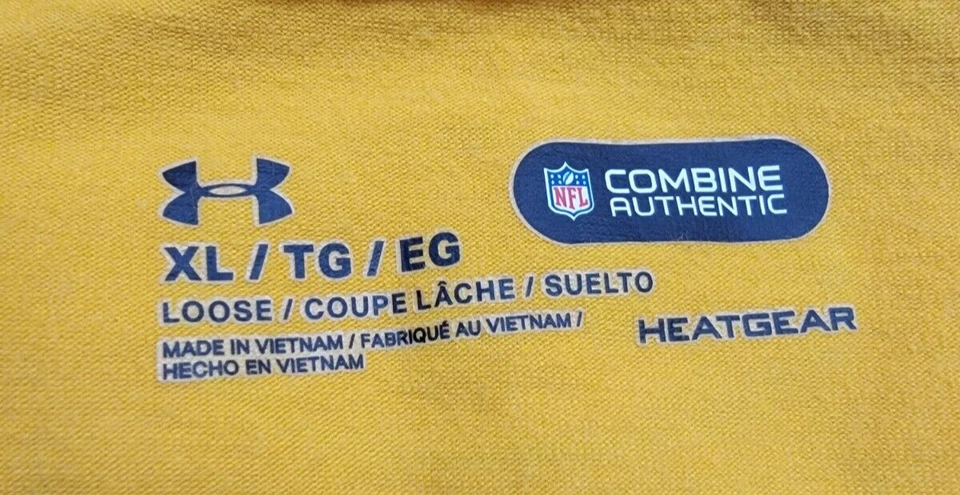 Under Armour Mens Womens Shirt Size XL Pittsburgh Steelers Take No Days Off - Image 2 of 4