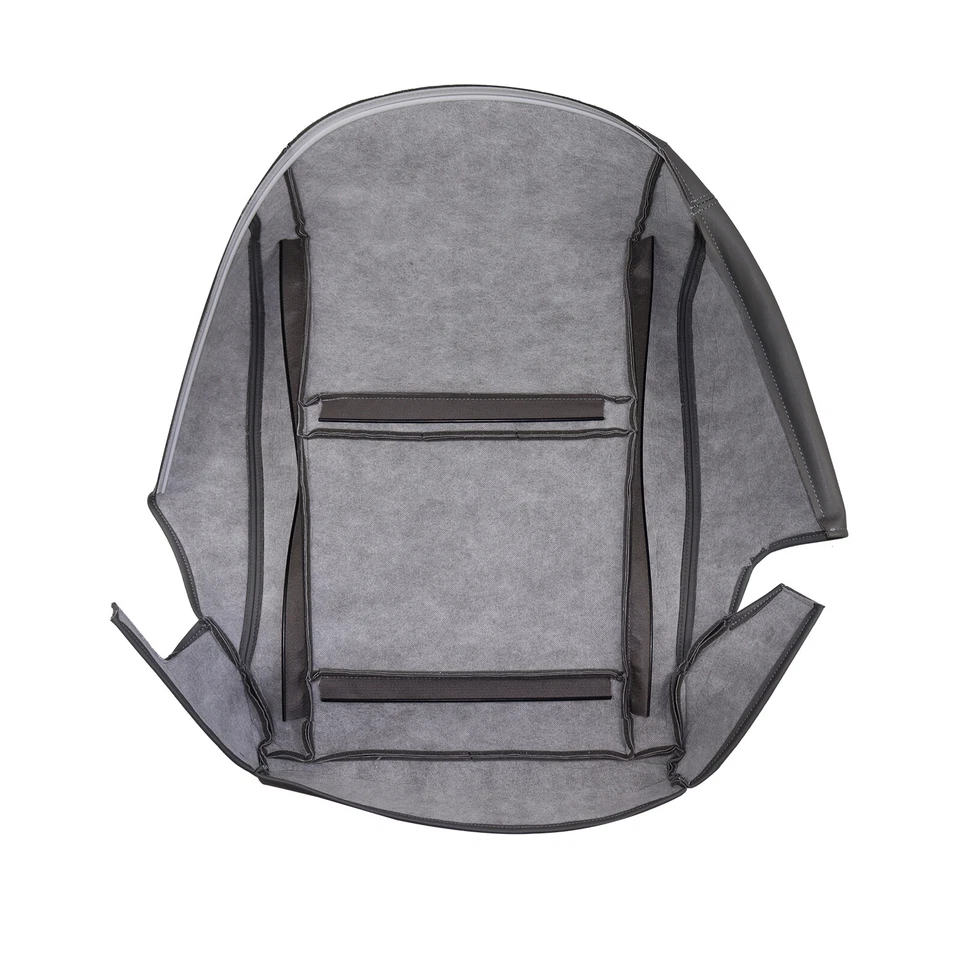 Fits 1990 to 1997 Toyota Land Cruiser-Driver Passenger Leather Seat Covers Gray Foto 4 de 4