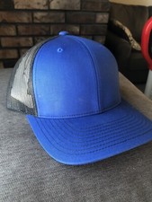 Blue Snap Back Trucker Hat
