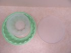 Tupperware Jello Gelatin Ring Mold Green w/cover Ice Dessert 3 Piece Vintage — photo 6