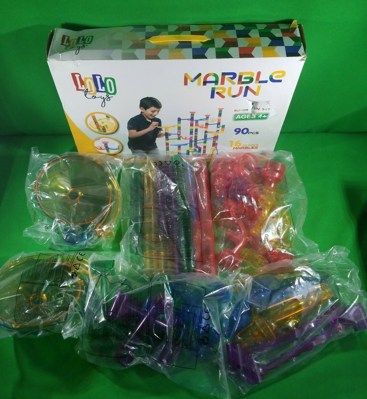 plastic marbles for marble run