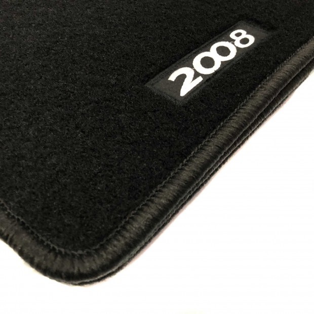 Tapis de sol auto Peugeot 2008 GT Line moquette velours 2013-2019