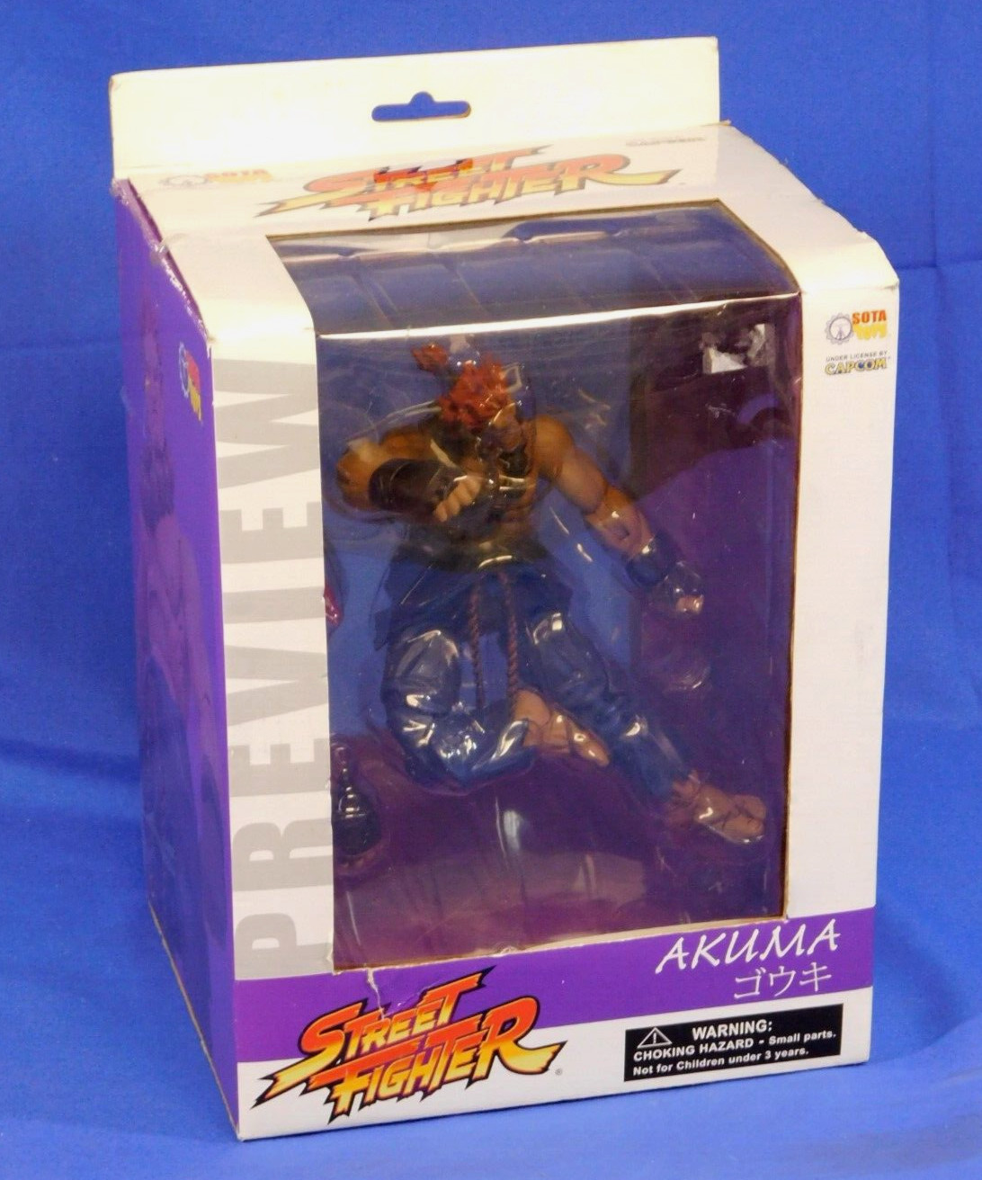 STREET FIGHTER AKUMA PREVIEW FIGURE SOTA TOYS