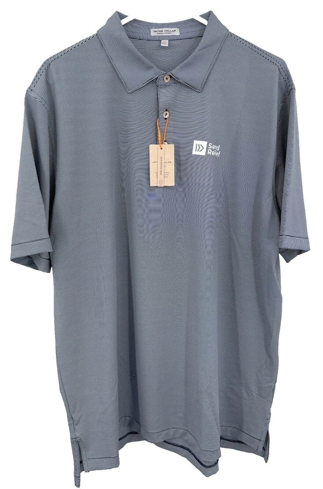 Peter Millar Short Sleeve Striped Casual Button-Down Shirts for Men