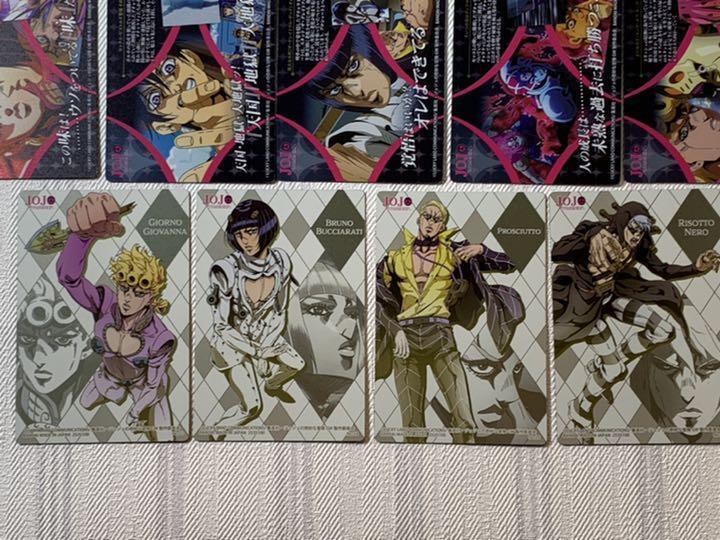 (DHL) JoJo's Bizarre Adventure VENTO AUREO Golden Wind #30-39 BOX SET+CARD  NEW