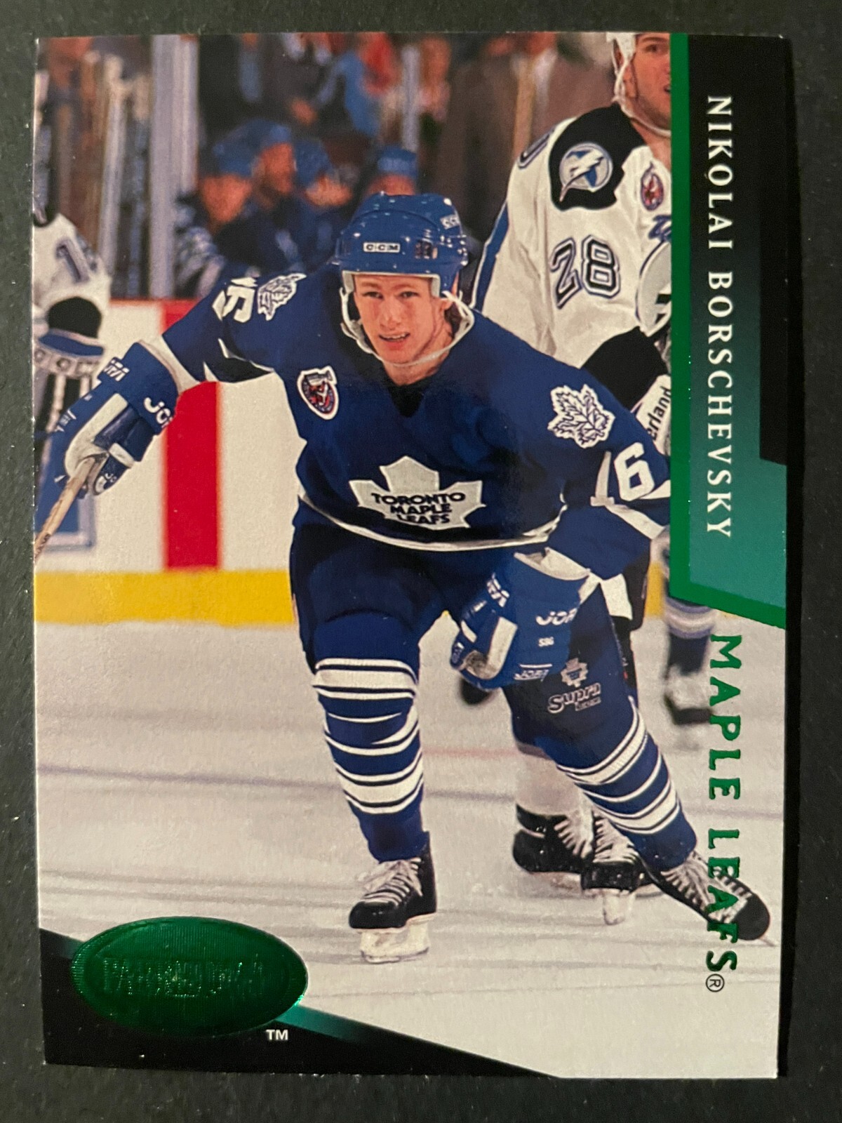 Nikolai BORSCHEVSKY 1993-94 UD Parkhurst Emerald Ice #203 Toronto Maple Leafs
