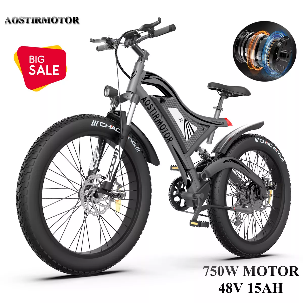 Electric bike hotsell 750w motor