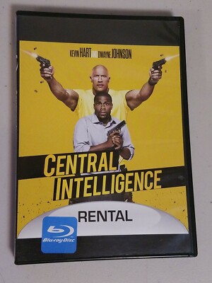 Central Intelligence (Blu Ray, 2016) Dwayne Johnson, Kevin Hart 