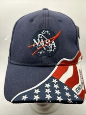 NASA KENNEDY SPACE CENTER Adjustable Baseball Hat Cap New With Tags American Fla