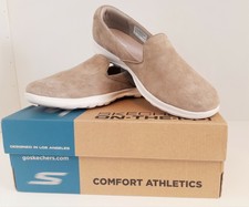 skechers women's go walk lite glam loafer flat