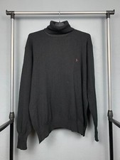 Polo Ralph Lauren Vintage Mens Turtleneck High Neck Wool Sweater Size XL