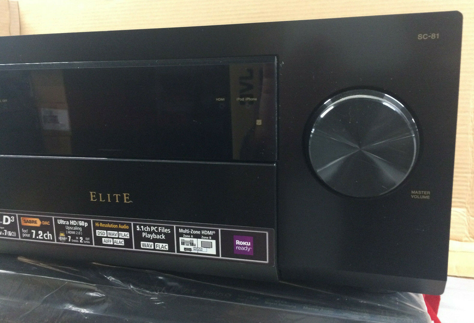 Pioneer Elite SC-81 Av Network Receiver 7.2